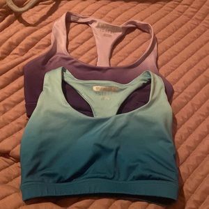Sports bra set worn a couple times.